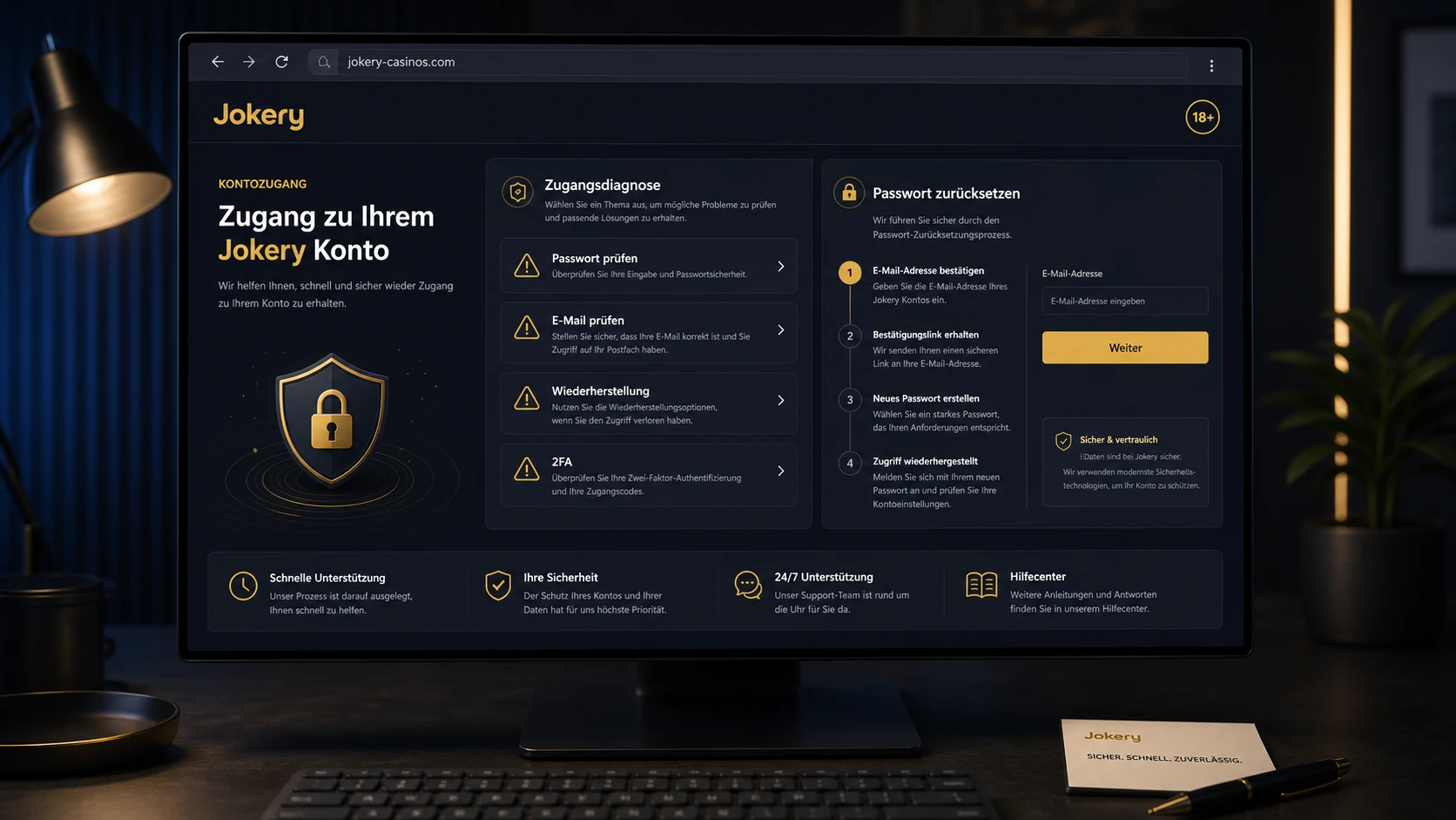 Häufige Login-Probleme und Lösungen