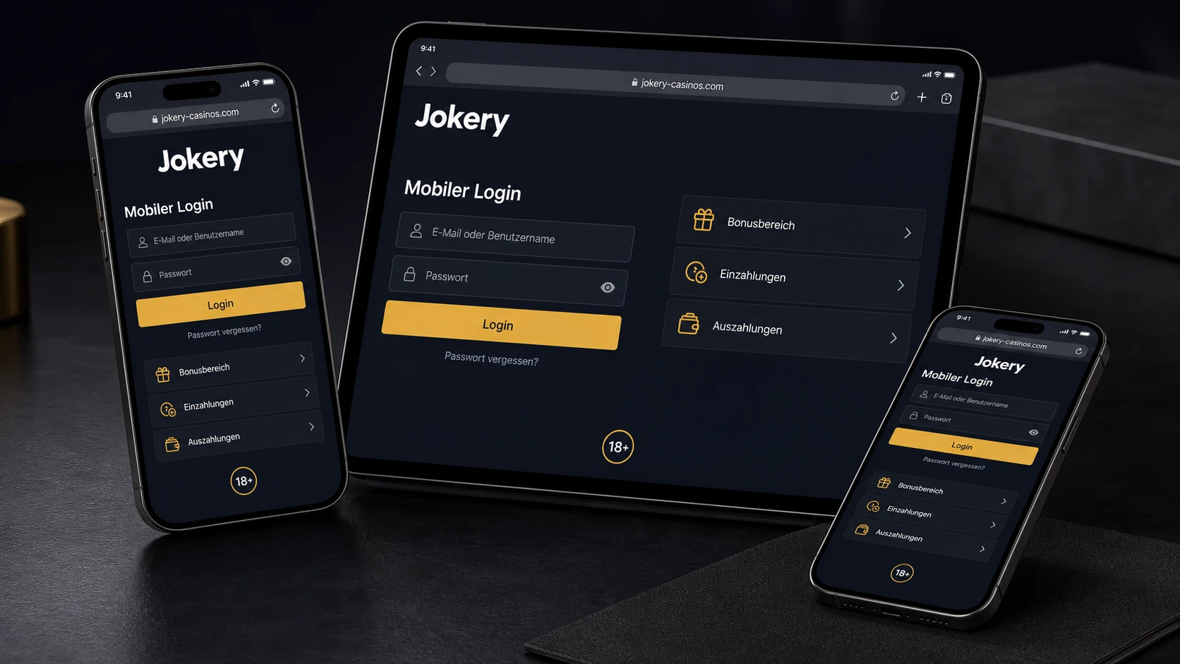 Jokery Casino App und mobiler Login