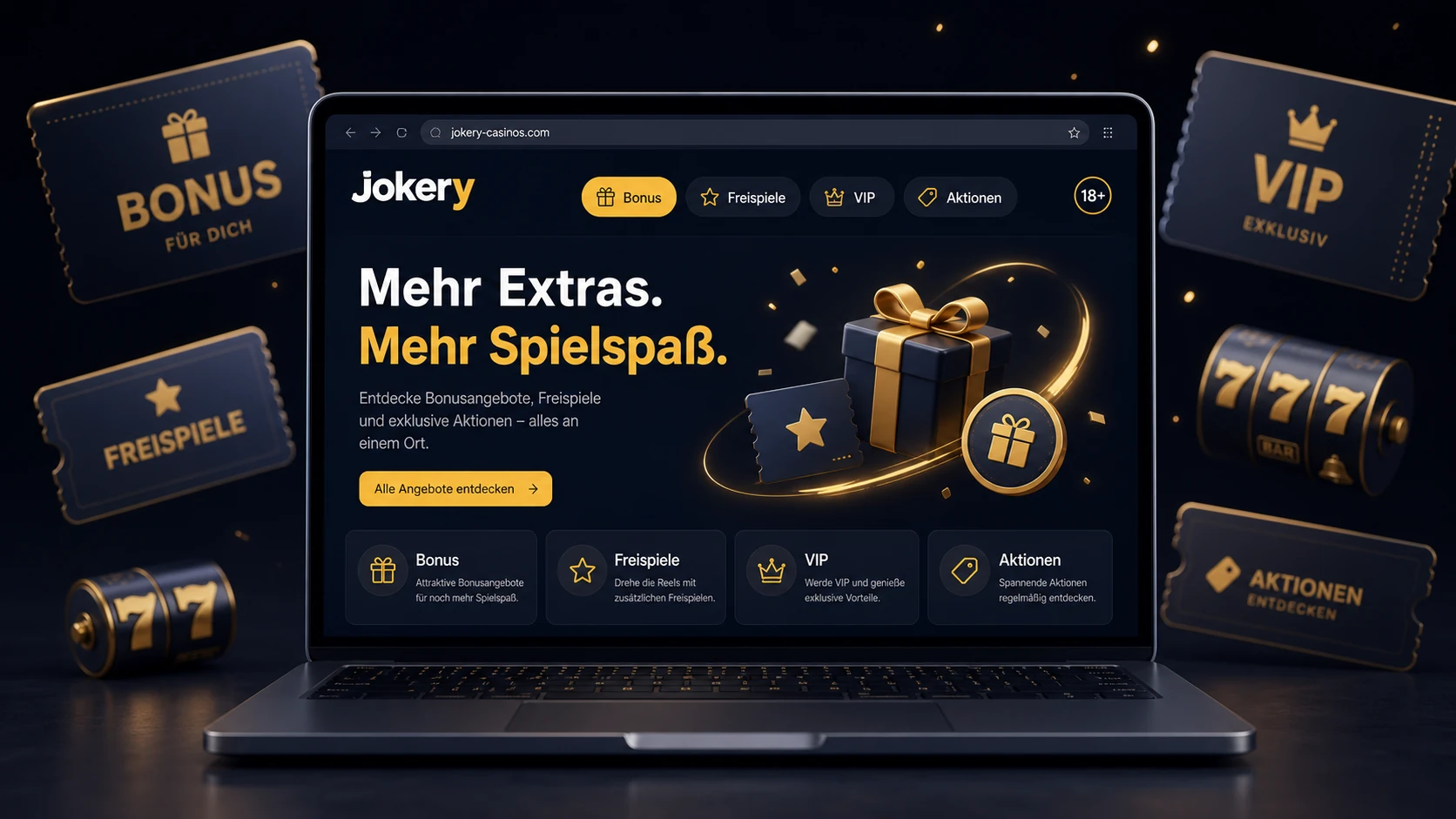 Jokery Casino Bonus und Freispiele